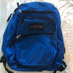 Large blue Jansport backpack